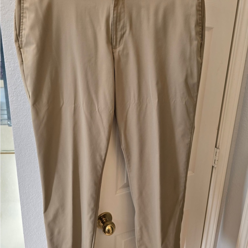 George Men's Classic Khaki Dress Pants